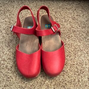 MIA Red Women's Clogs 37